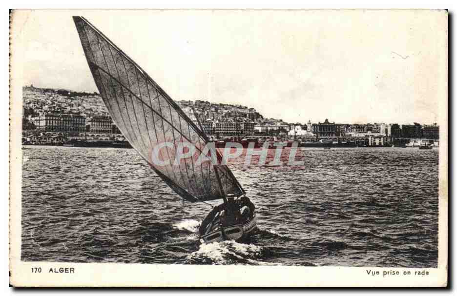 CPA Algerie Alger Une Vue prise en rade