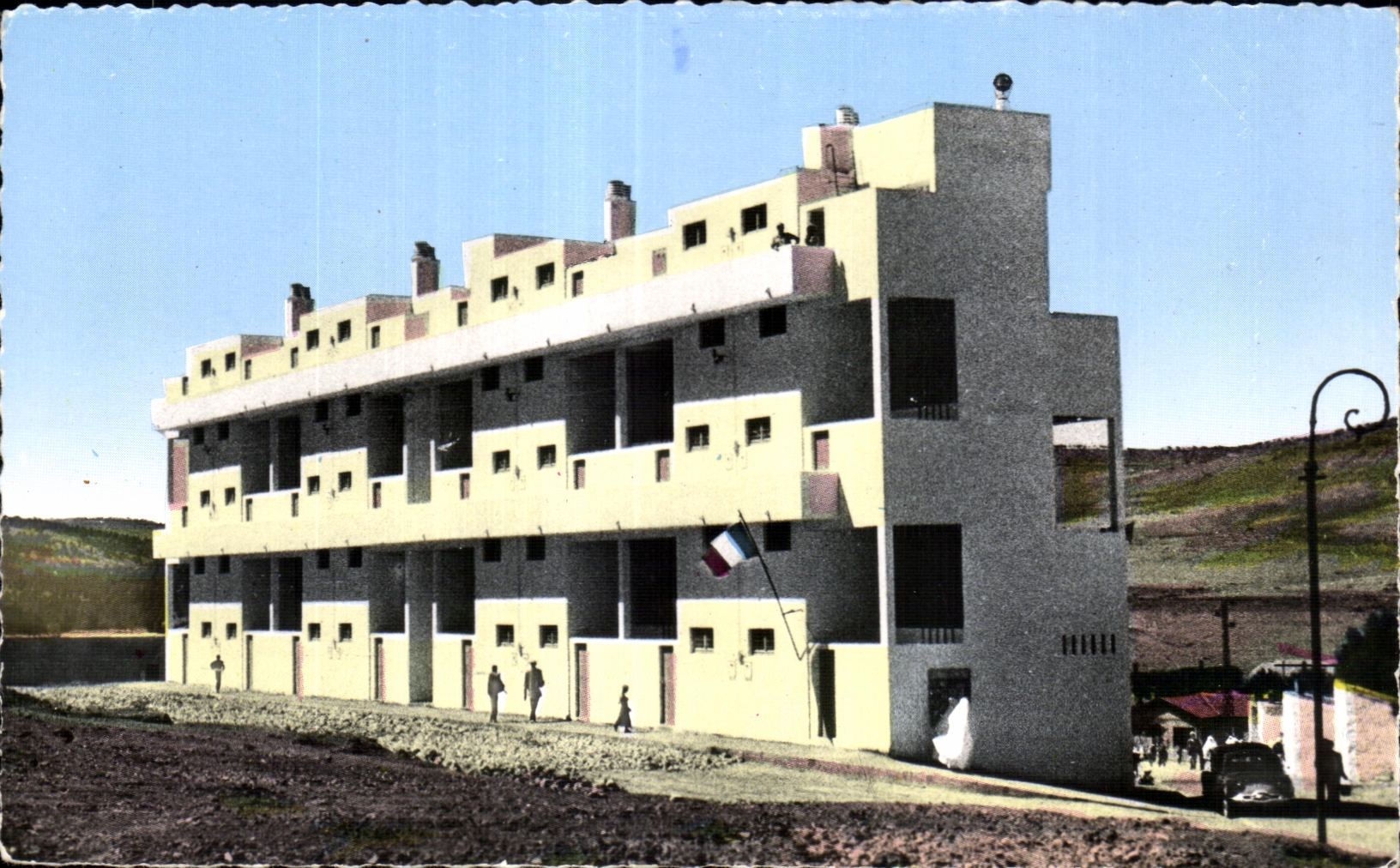 CPA Algerie Saida Oran Les nouveaux baitimonts H L M