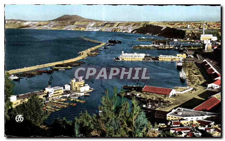 CPSM Algerie Oran - Vue generale du port