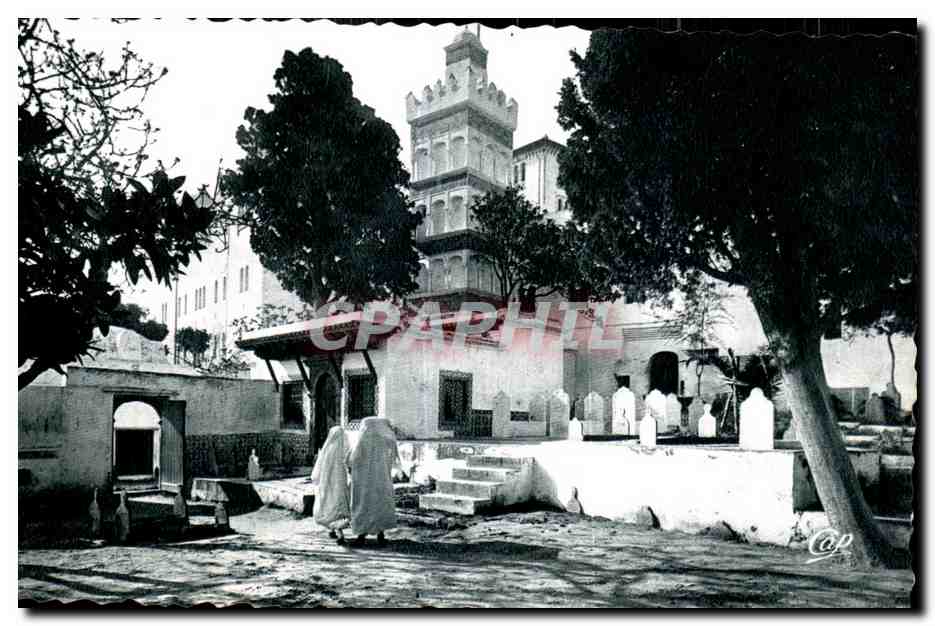 CPSM Algerie - Alger 60 - La Mosquee de Sidi-Abderhaman