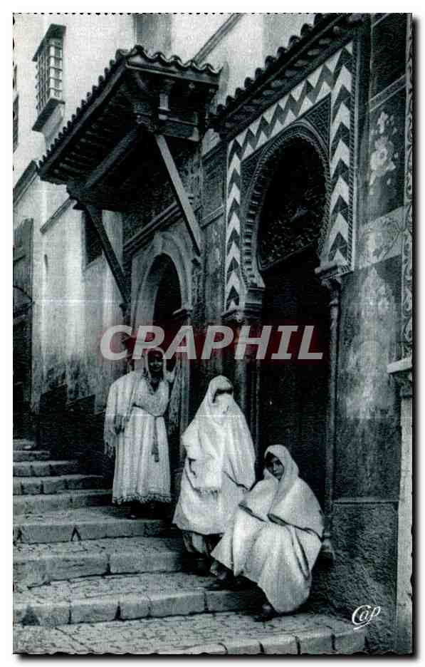 CPSM Algerie - Alger 1626 - Une rue arabe