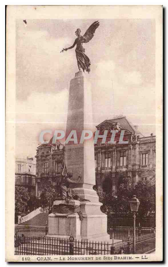 CPA Algerie Oran Le Monument De Sidi Brahim