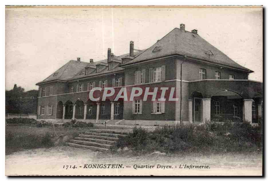 CPA Konigstein Quartier Doyen L Infirmerie