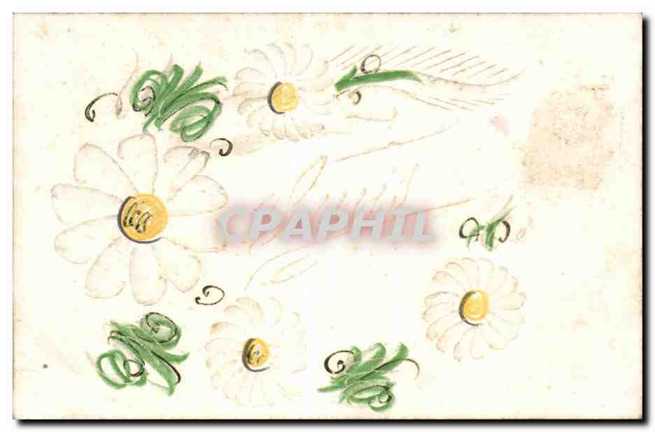 CPA Fantaisie Fleurs 