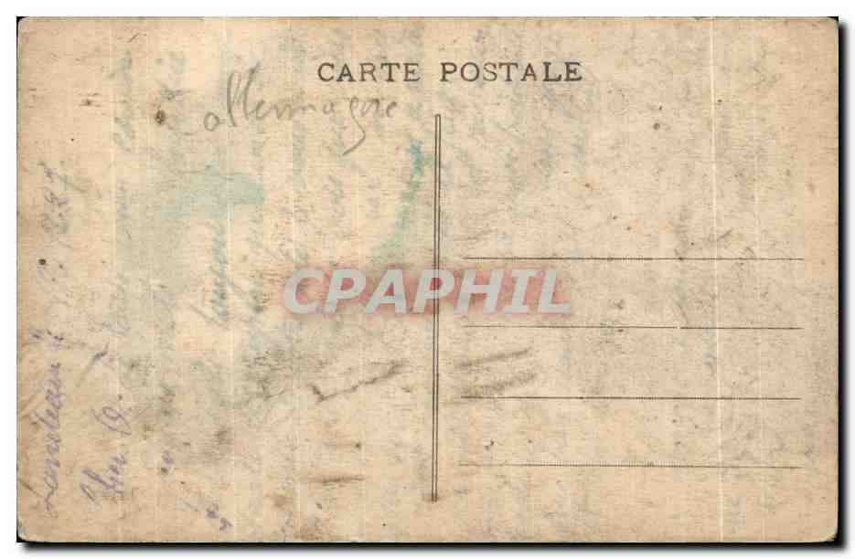 CPA Landau Avenue de la Gare — Back