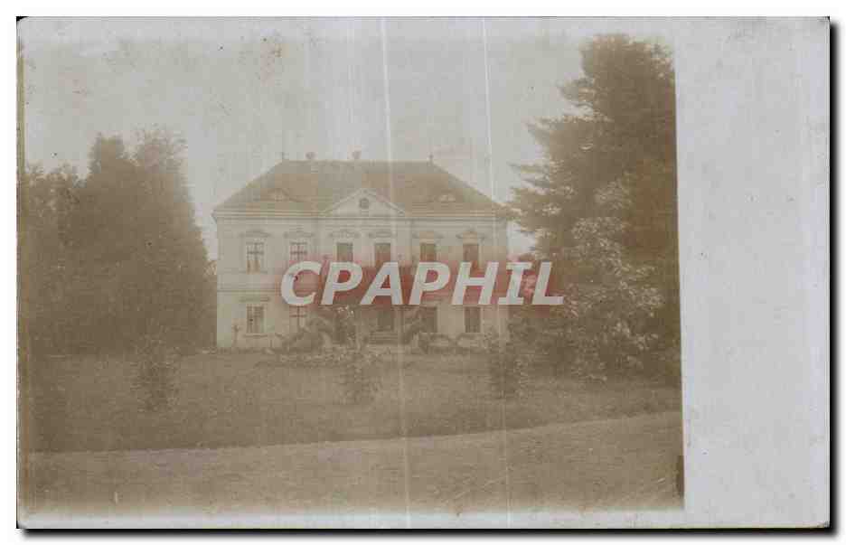 CARTE PHOTO Maison Allemagne 