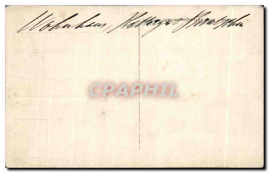 CARTE PHOTO Maison Allemagne  — Back