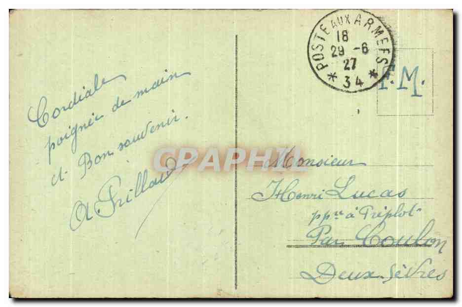 CPA Dusseldorf Grafadolfatrasse Rue du Comte Adolphe Count Adolfstreet — Rückseite