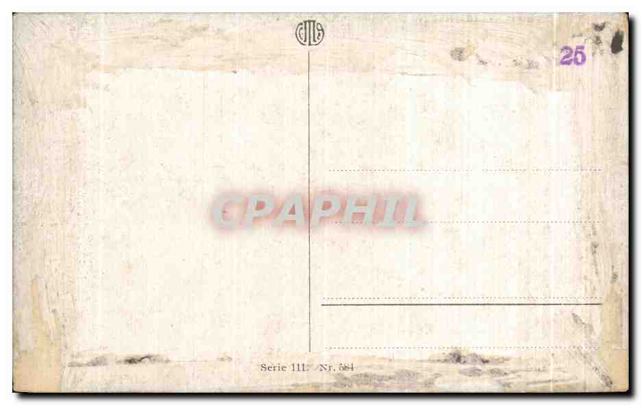 CPA Paysage a ala campagne  — Rückseite