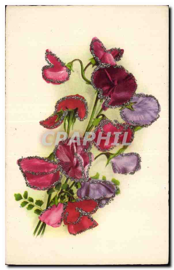 CPA Fantaisie Fleurs 
