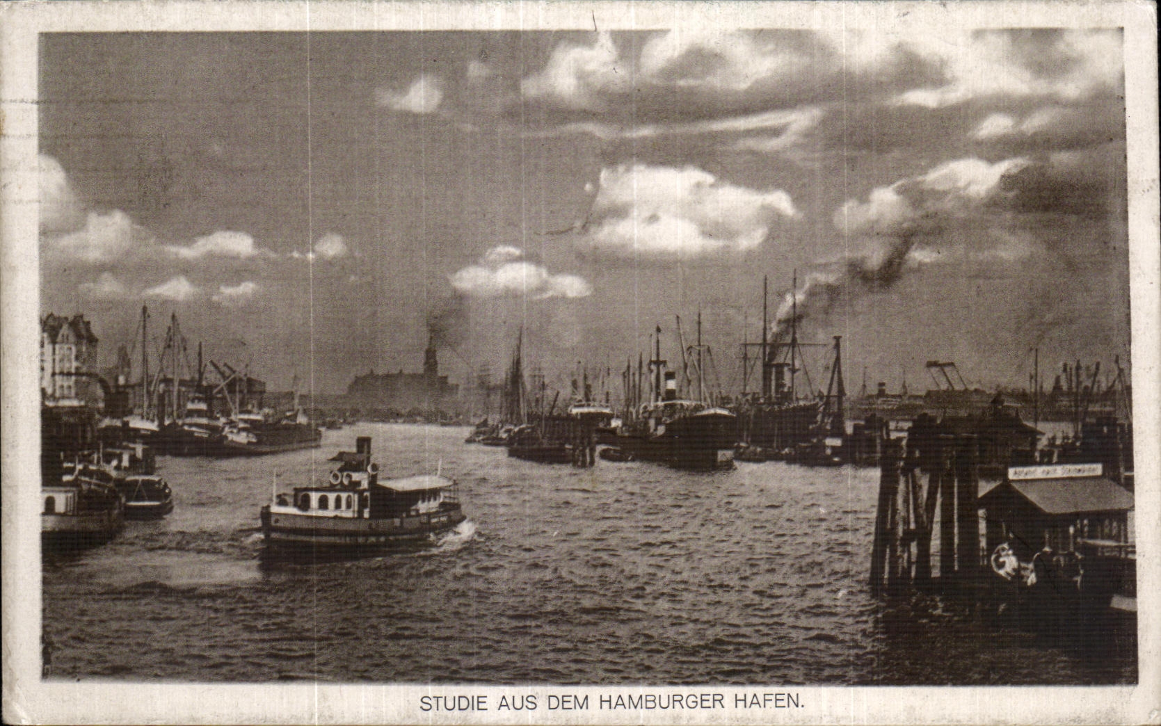 CPA Studie Aus dem Hamburger hafen Hamburg 