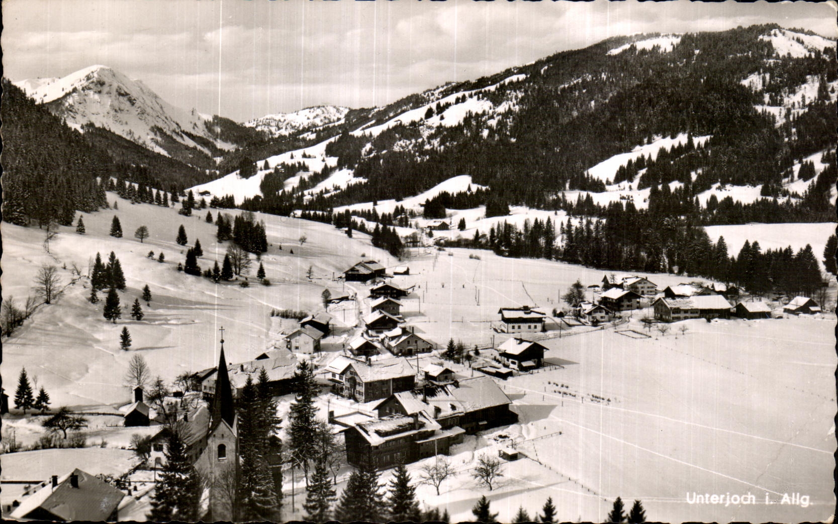 CPA Schipardies Unterjoch/Allg 1014m