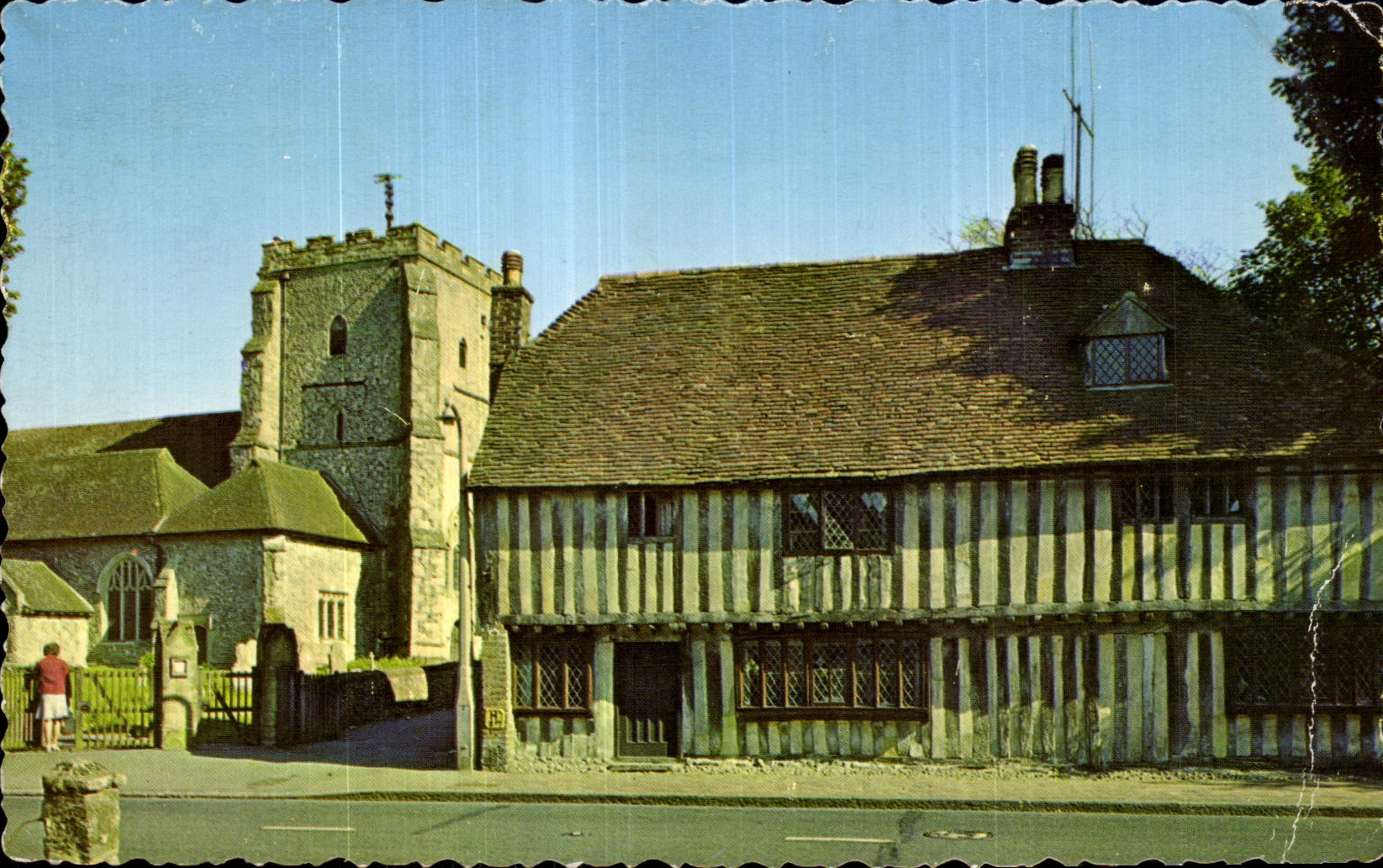 CPA Westham Church and 14th Century House