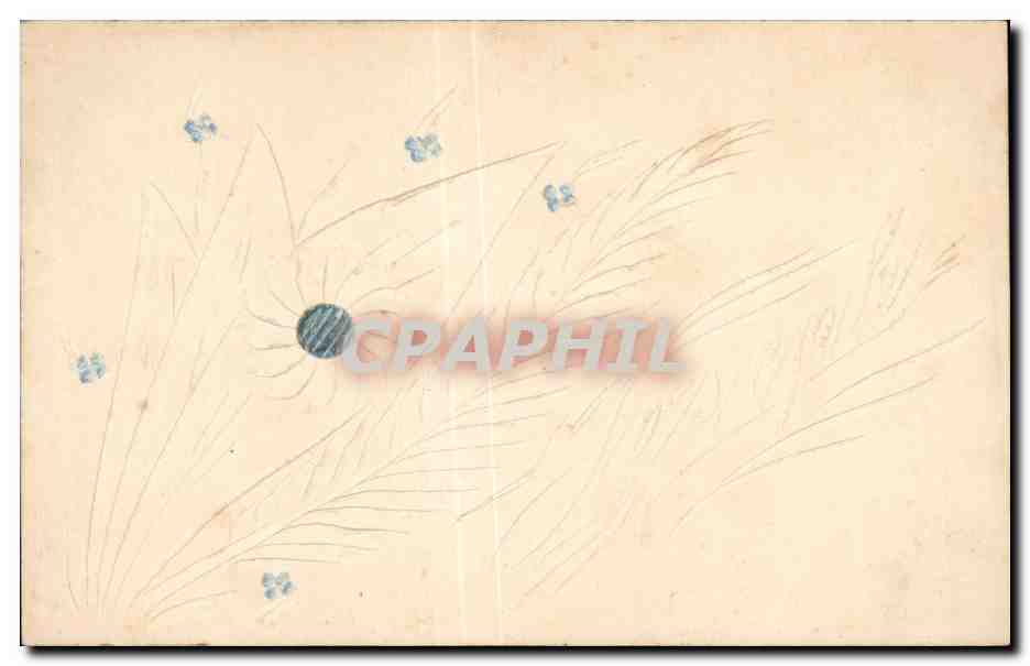CPA Fantaisie Fleurs 
