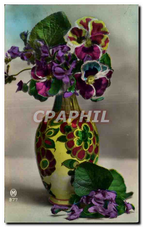 CPA Fantaisie Fleurs 