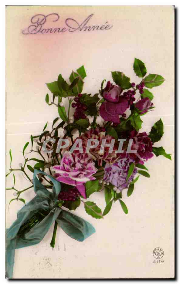 CPA Fantaisie Fleurs 
