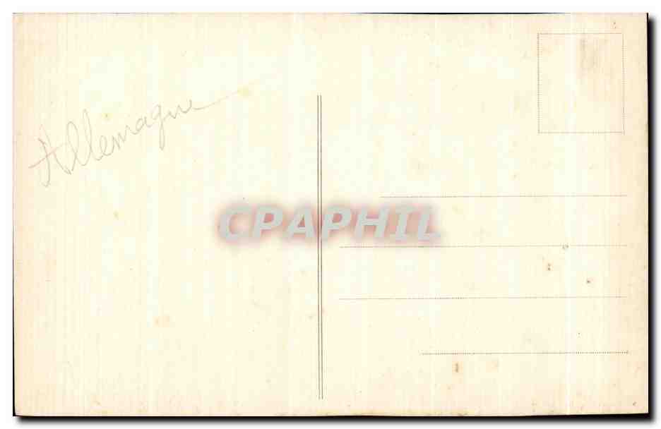 CPA Coblence Le Karthaos Cheval Horse Militaria  — Back