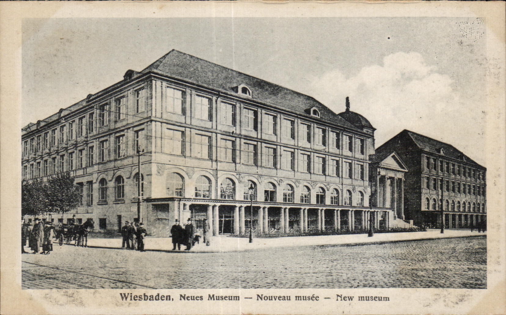 Wiesbaden, Neues Museum — Nouveau musée — New museum — van den Boekaaart's Kunst-Aristalt
