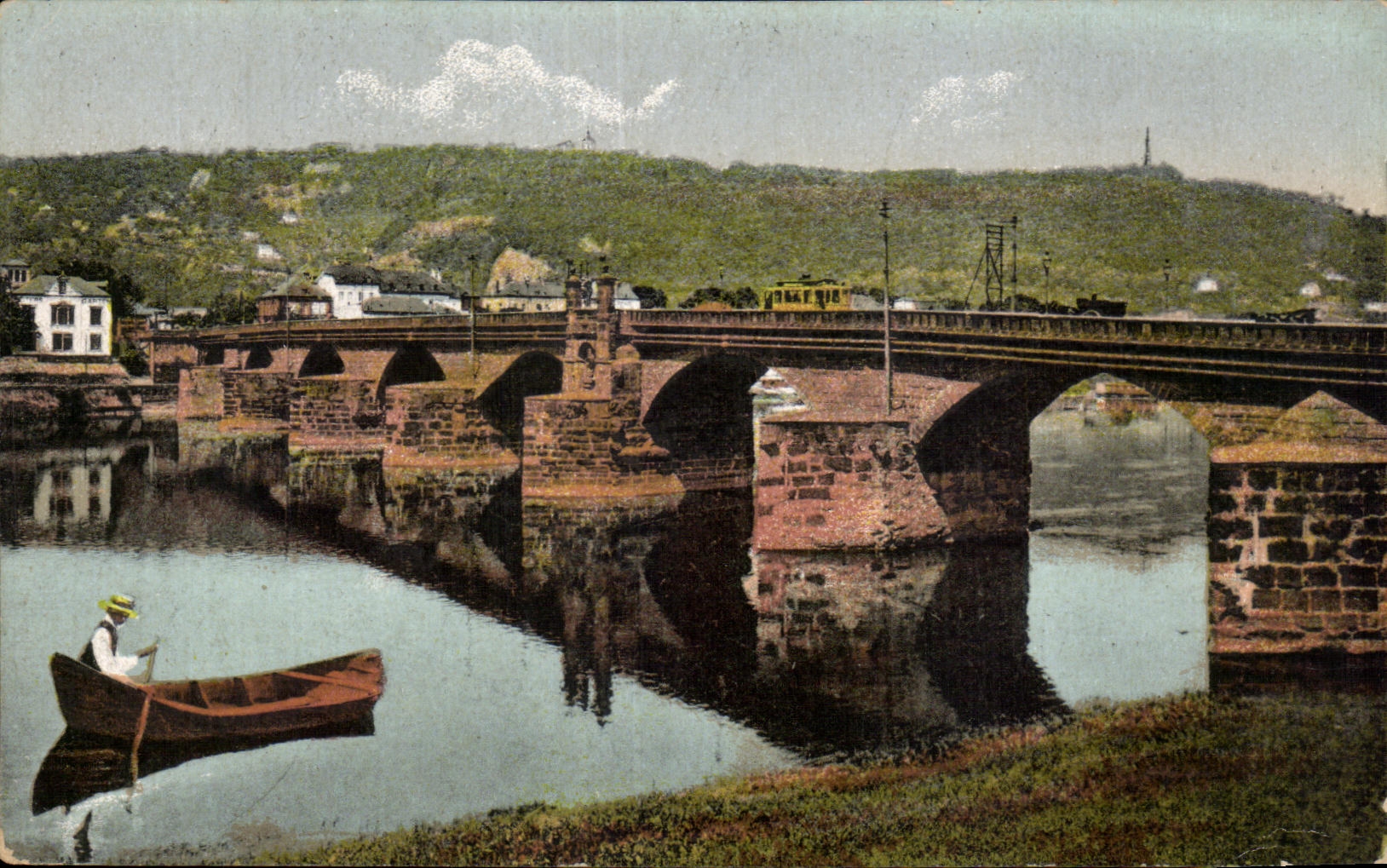 CPA Trier Aite Rimerbriicke Treves Ancien Pont romain