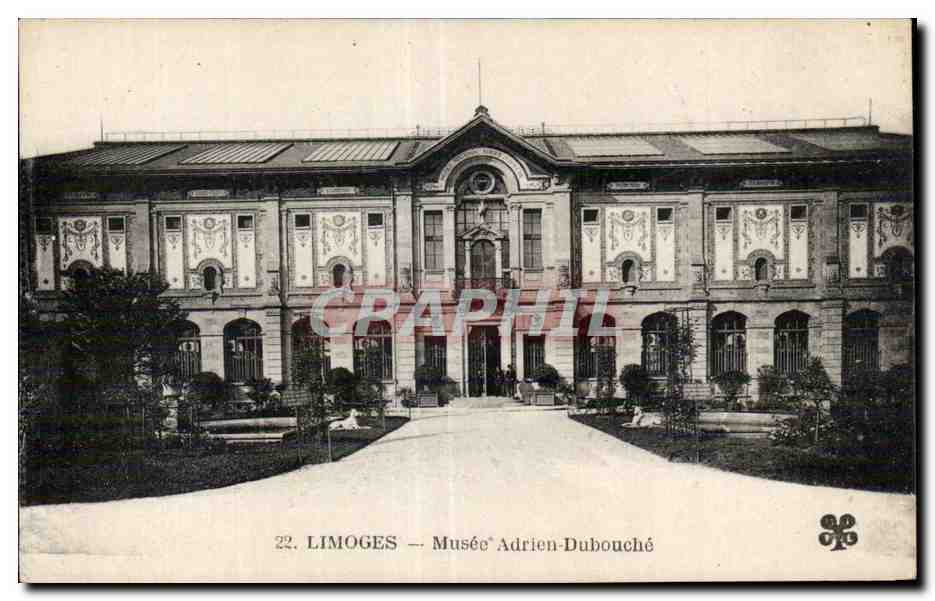 CPA Limoges Musee Adrien Dubouch