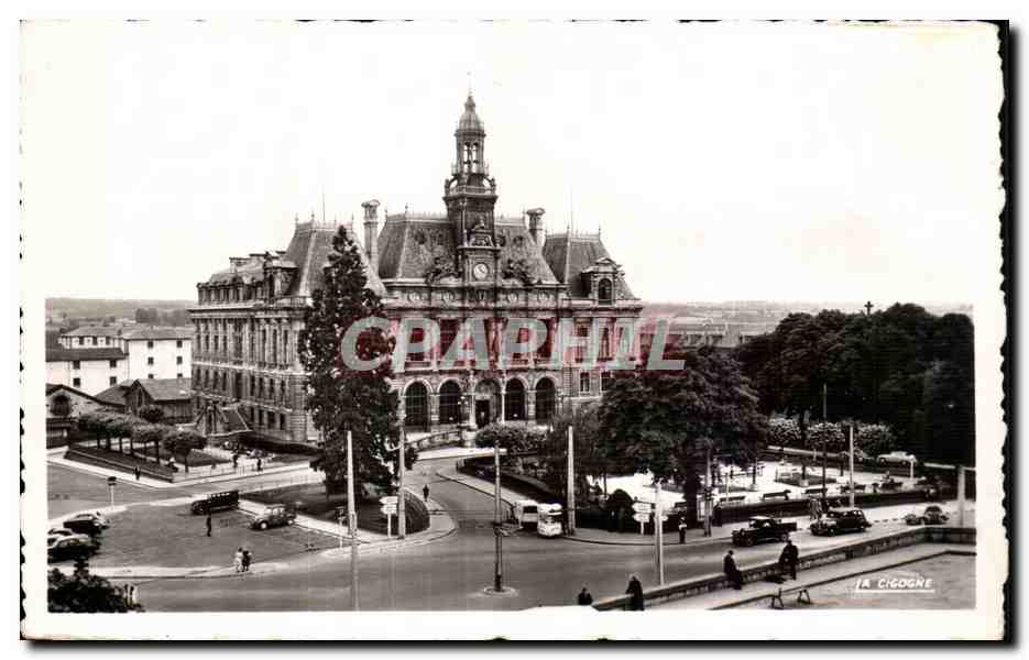 CPSM Limoges (Haute Vienne) Hotel de ville