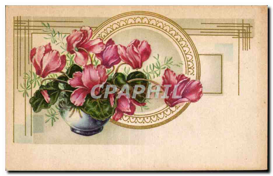CPA Fantaisie Fleurs 