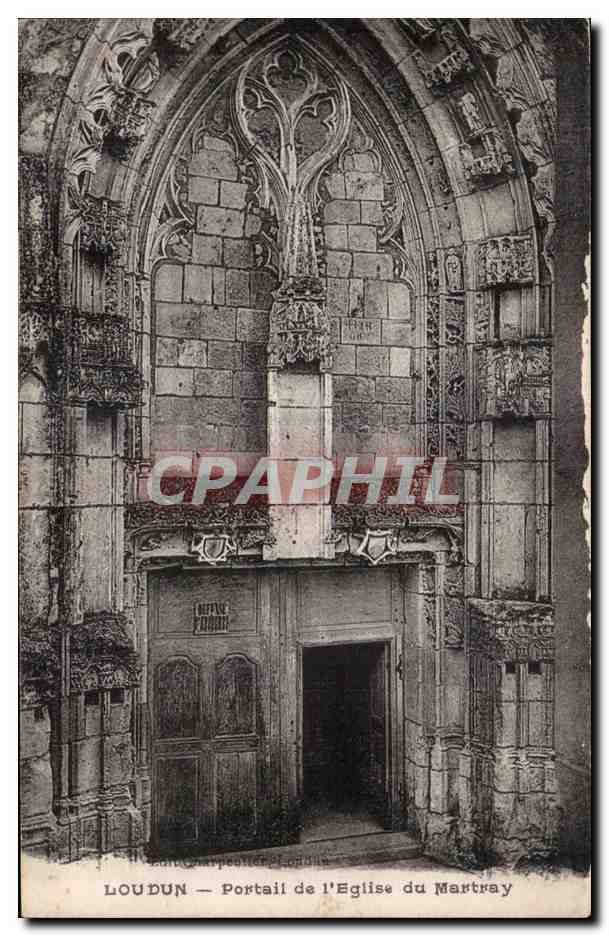 CPA Loudun Portail de I Elise du Martray