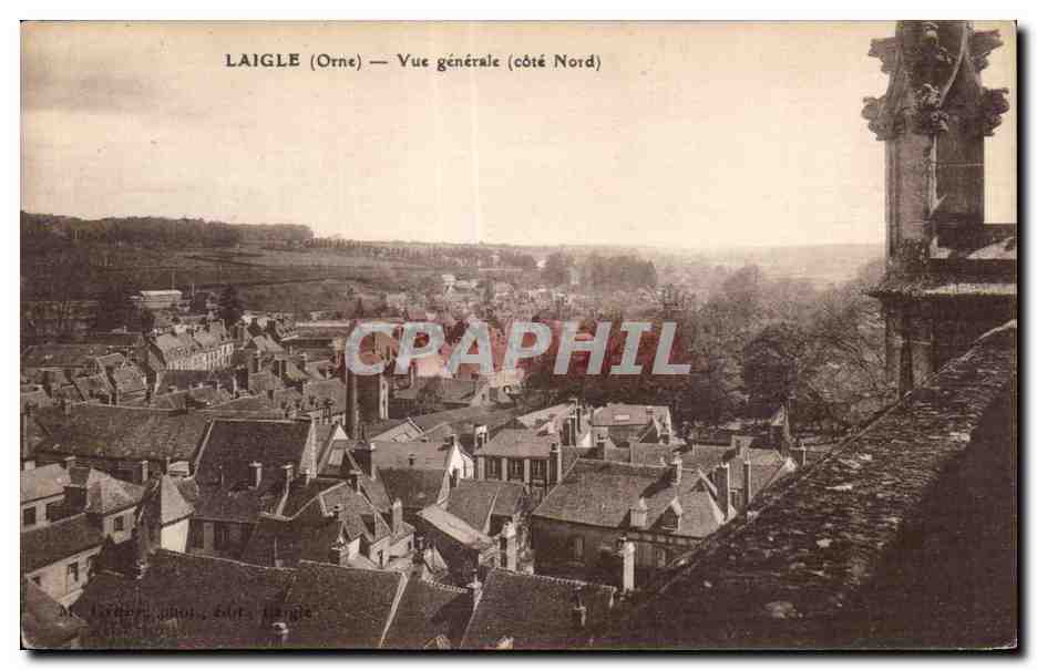 CPA LAIGLE (Orne) - Vue generale (Cote Nord)