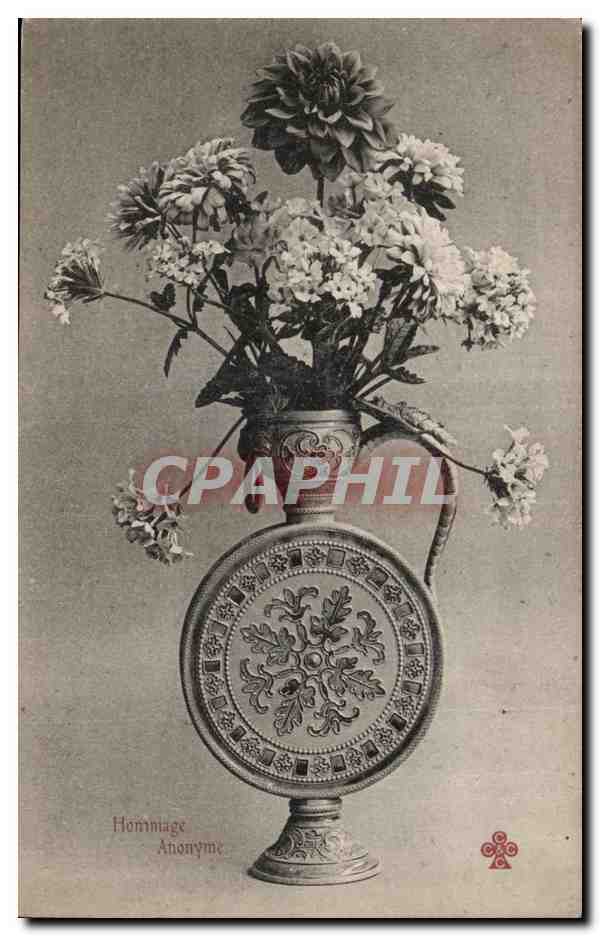 CPA Fantaisie Fleurs 