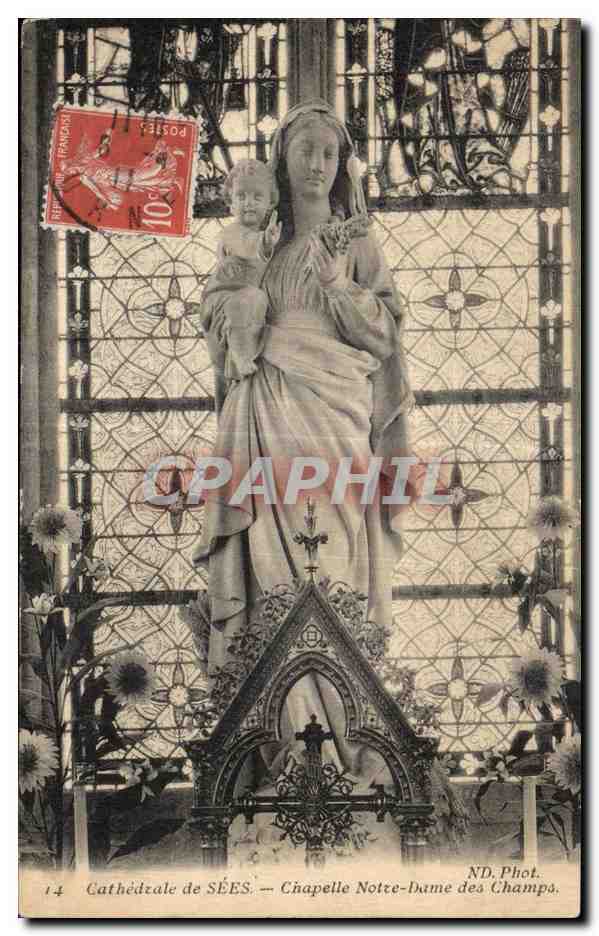 CPA Sees Cathedrale de Sees Chapelle Notre Dame des Champs