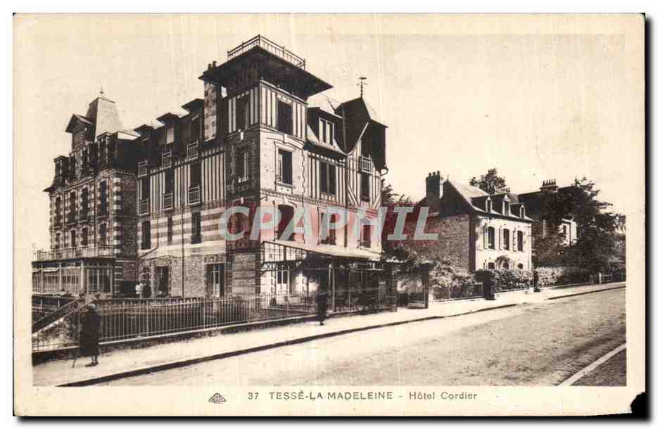 CPA Tesse la madeleine Hotel cordier