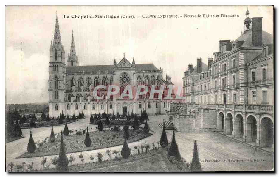 CPA La chapelle montligen (Orne) 