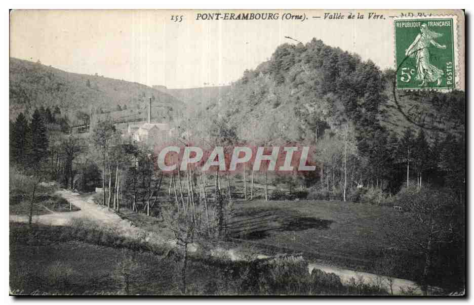 CPA Pont erambourg (Orne) vallee de la vere