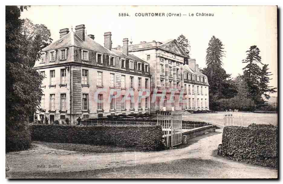 CPA COURTOMER (Orne) Le Chateau