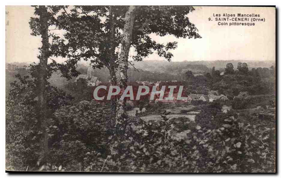 CPA Les Alpes Mancelles SAINT-CENTERI (Orne) Coin Pittoresque