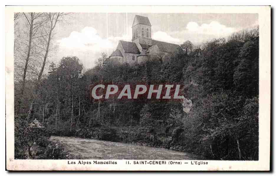 Saint-Céneri (Orne) — Die Kirche — Les Alpes Mancelles