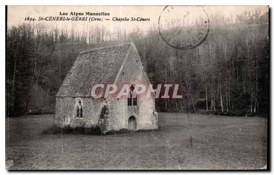 CPA Les Alpes Mancelles St-CENTERI-le-GEREI (orne)