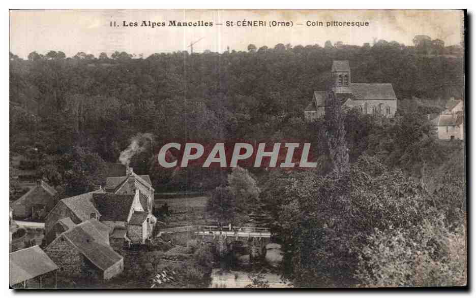 Les Alpes Mancelles — St-Céneri (Orne) — Coin pittoresque