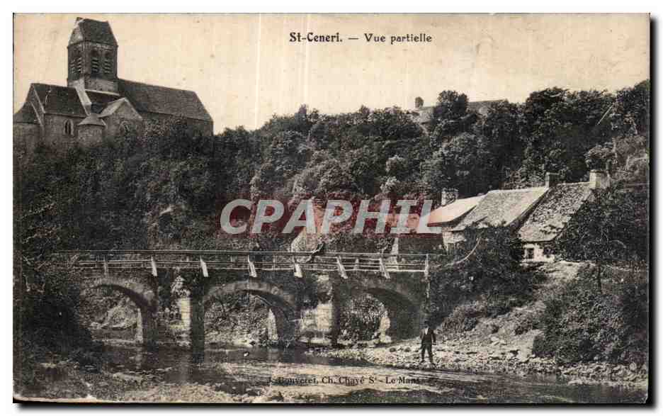 CPA St-Ceneri - Vue partielle