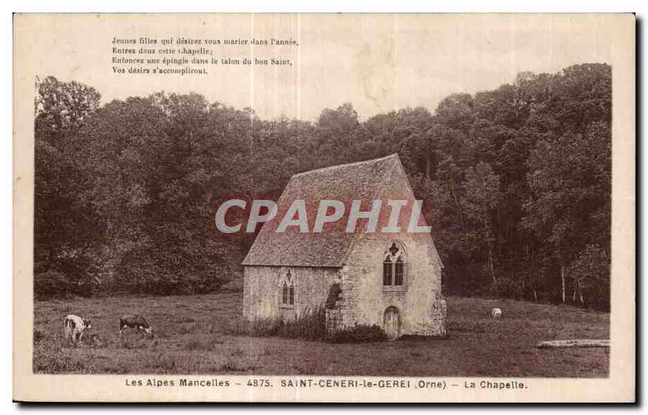 Saint-Céneri-le-Gerei — La Chapelle — Les Alpes Mancelles — 4875
