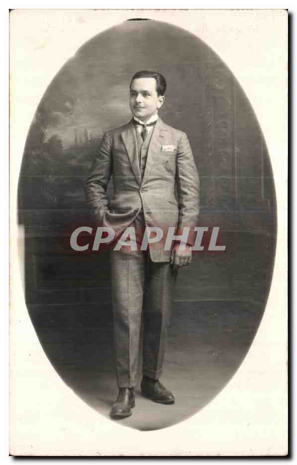 CARTE PHOTO Homme 
