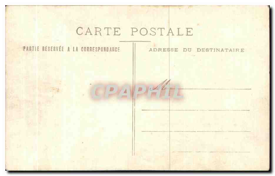 CARTE PHOTO Homme  — Rückseite