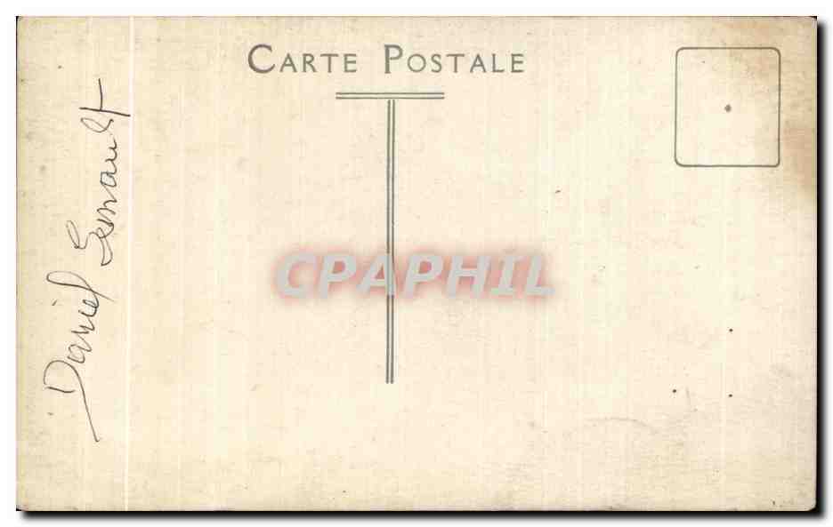 CARTE PHOTO Militaire Militaria Daniel Esnault — Rückseite