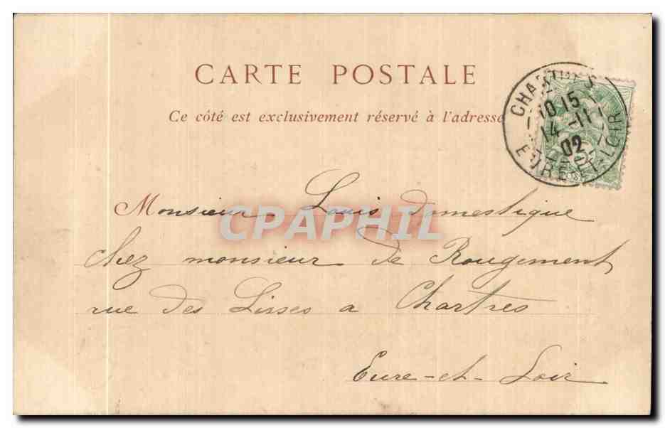 Marie-Caroline de Bourbon — Duchesse de Berry — Collections ND. Phot. n°102 — Verso