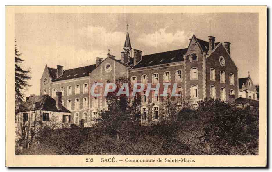 CPA GAGE - Communaute de Sainte-Marie 