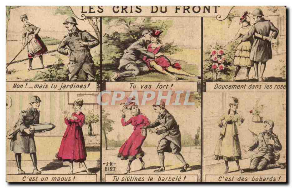 Les cris du front — série JK-2127 — éditeur inconnu
