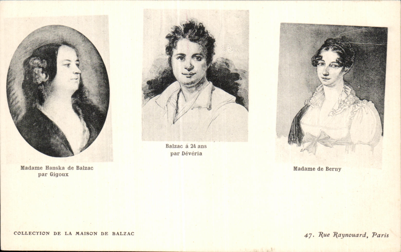 CPA Fantaisie Balzac Berny Gigoux 