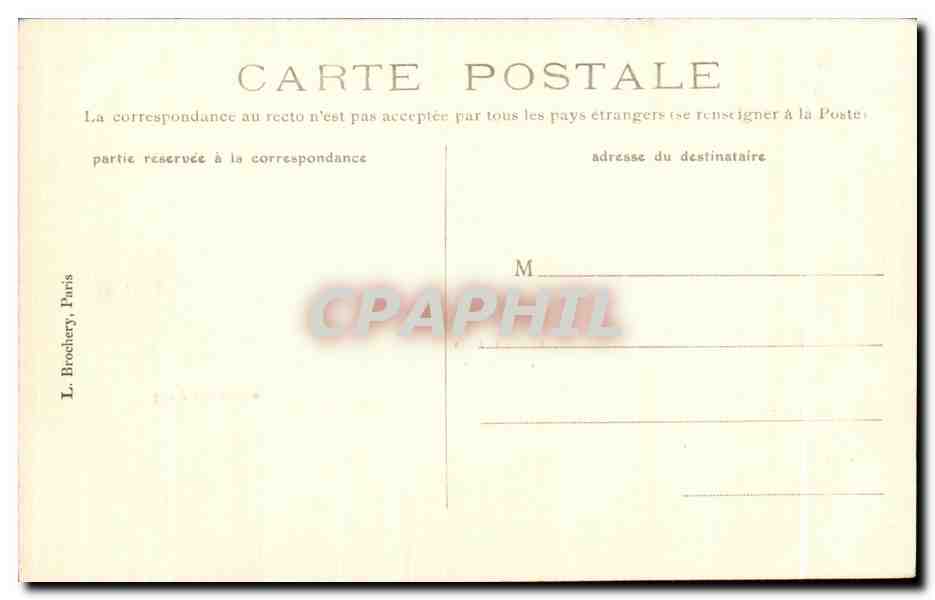 CPA Fantaisie Balzac Berny Gigoux  — Verso