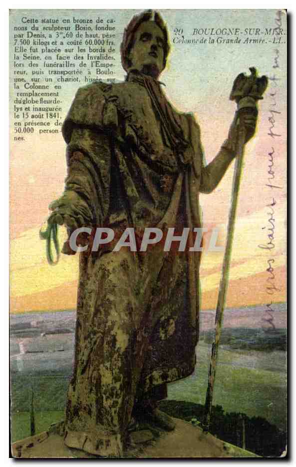 Estatua de la Columna de la Gran Armada en Boulogne-sur-Mer — editor LL, n°20