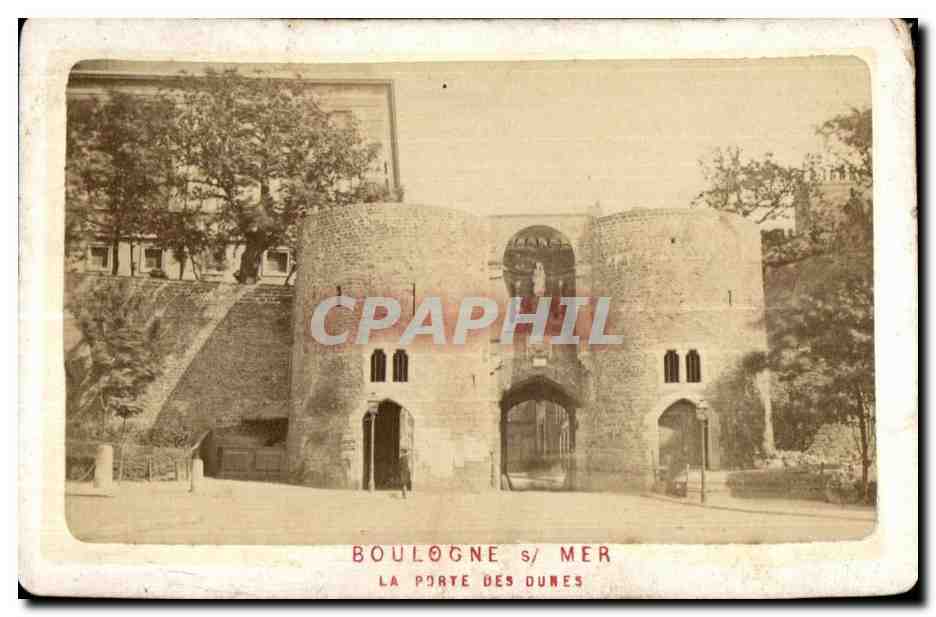 CPA BOULOGNE-SUR-MER LA PORTE BES DUNES